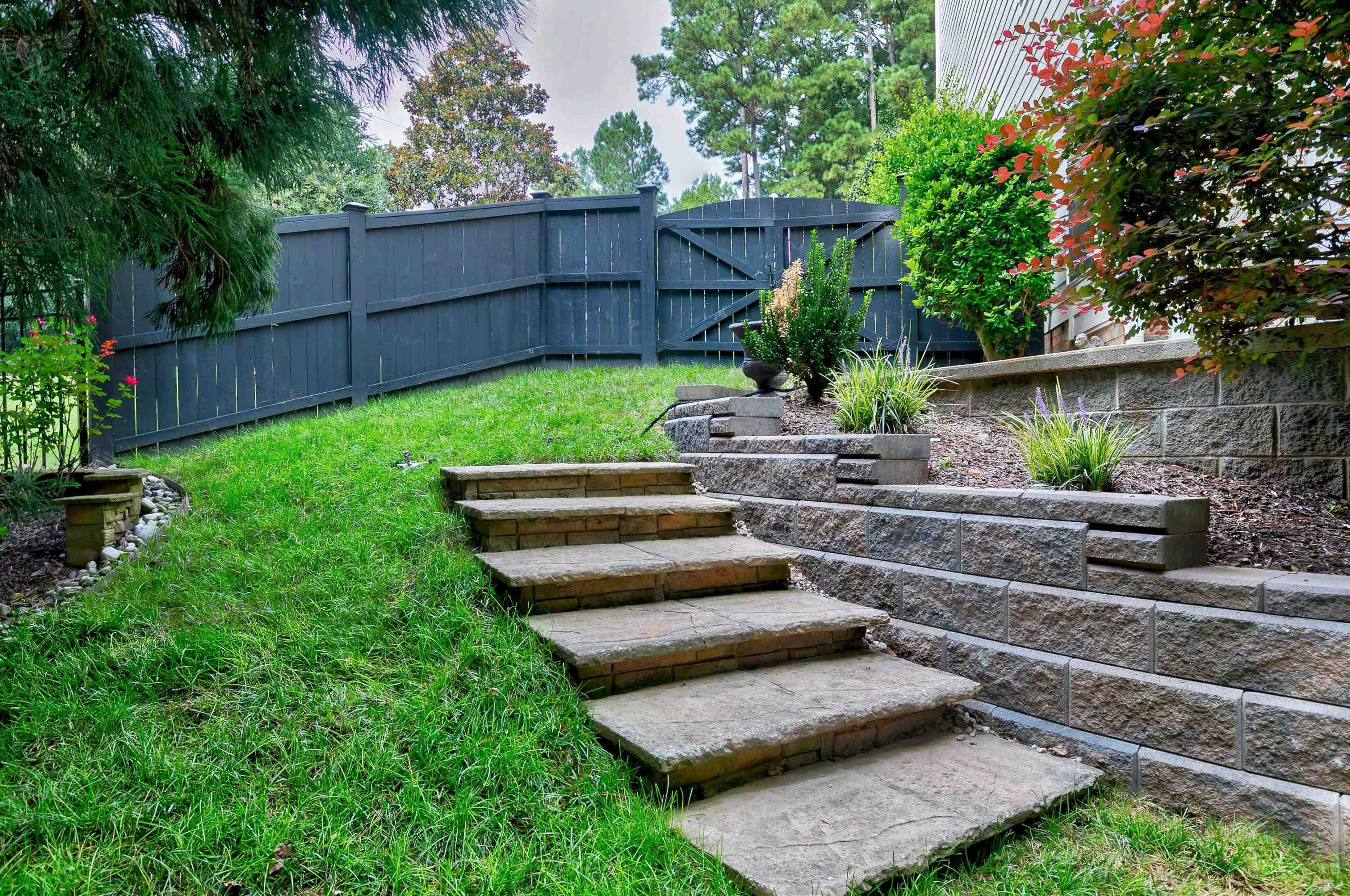 8431 Henderson Road Apex, NC 27539 - Photo 53 of 56 a view of a backyard with plants