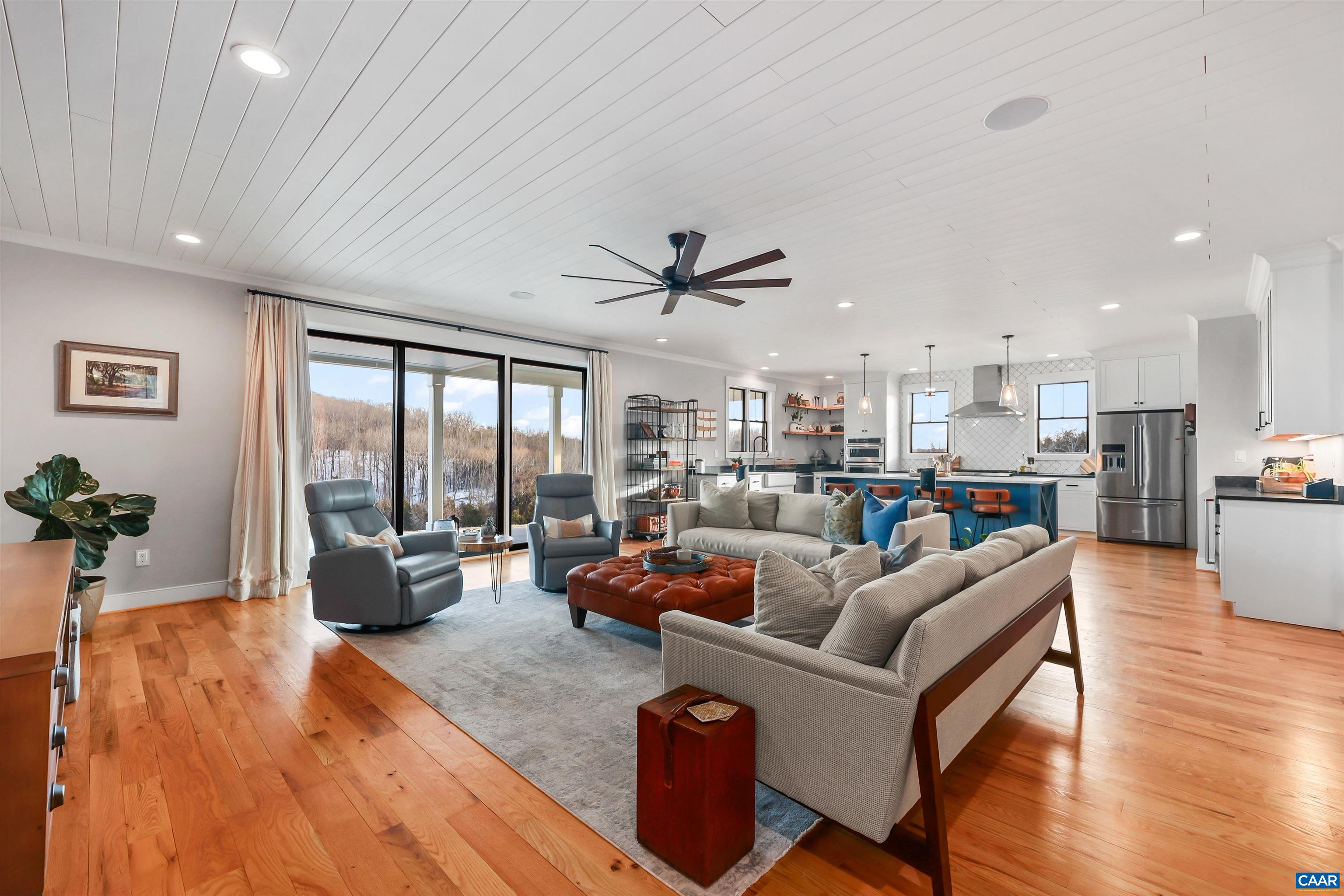 5797 Advance Mills Road Advance Mills, VA 22968 - Photo 12 of 70 a living room with furniture and a large window
