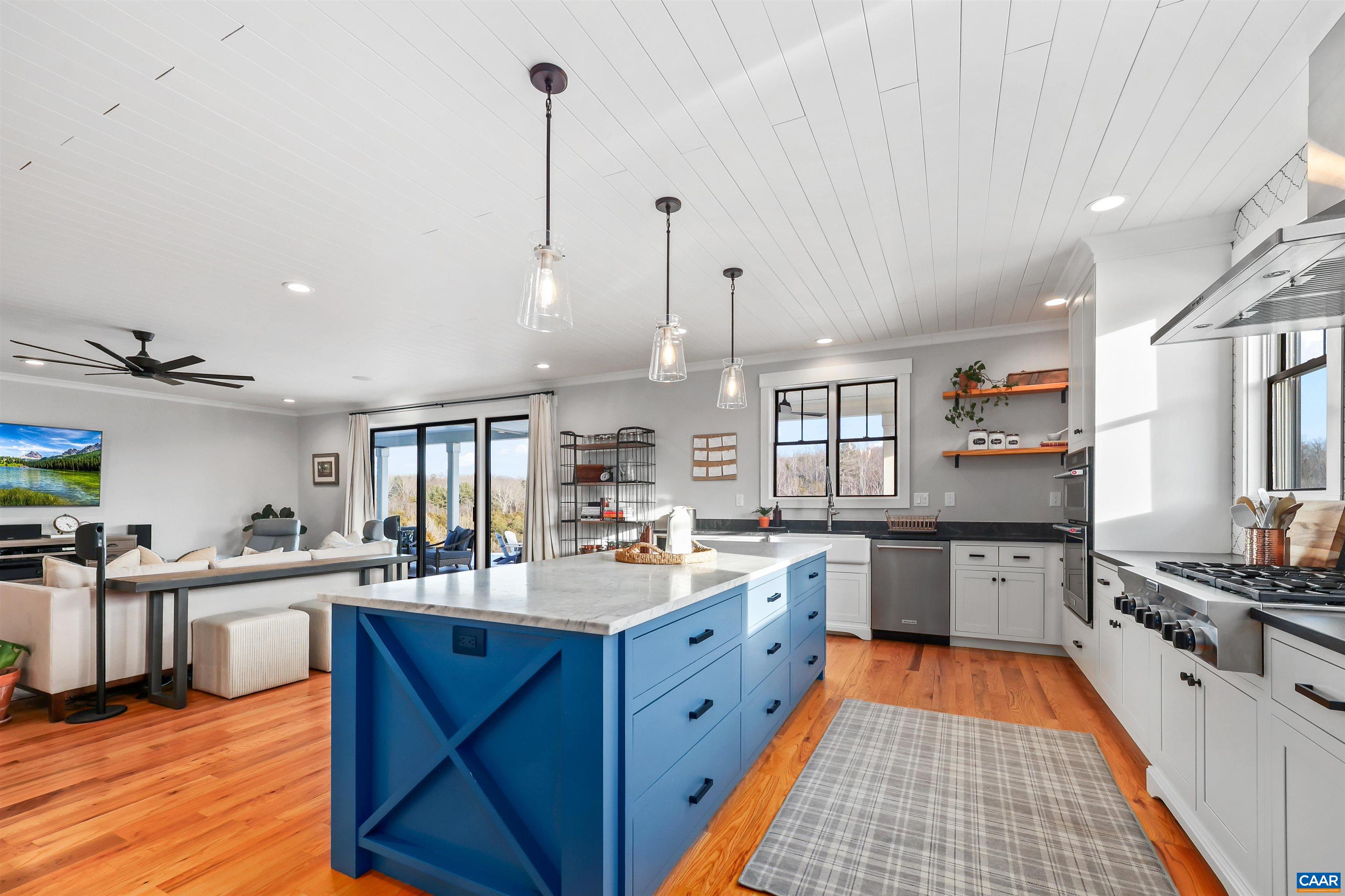 5797 Advance Mills Road Advance Mills, VA 22968 - Photo 19 of 70 a large kitchen with lots of counter space