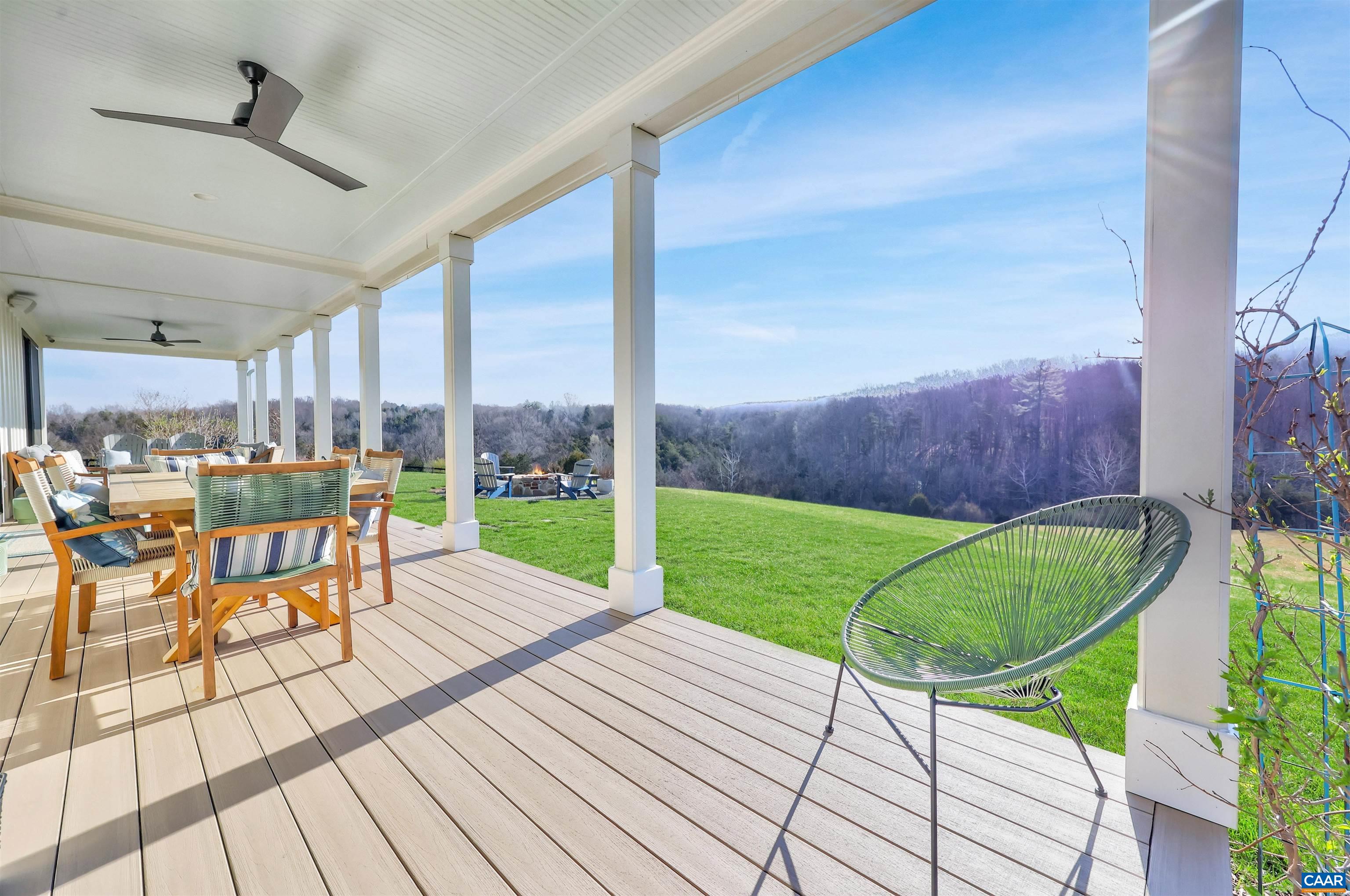 5797 Advance Mills Road Advance Mills, VA 22968 - Photo 53 of 70 a view of a backyard with sitting area