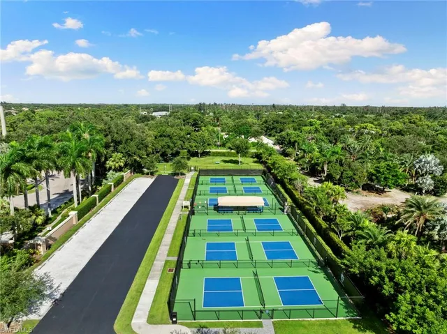 a view of swimming pool with a yard