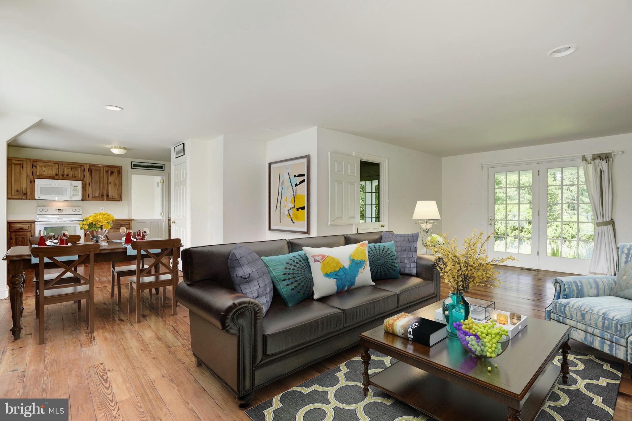 3327 Lost Corner Road Delaplane, VA 20144 - Photo 18 of 30 Eat in kitchen and Family Rm