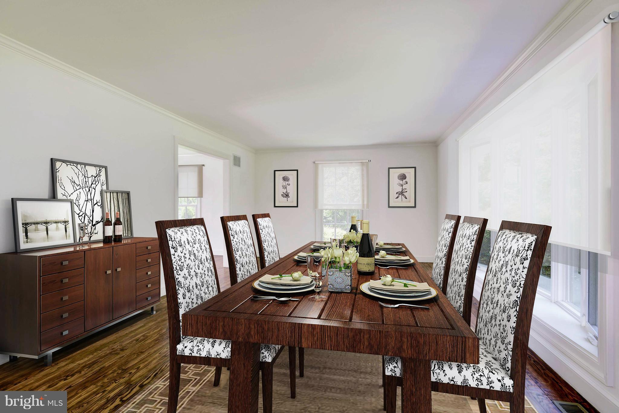 3327 Lost Corner Road Delaplane, VA 20144 - Photo 23 of 30 Living Rm converts to huge DR for entertaining