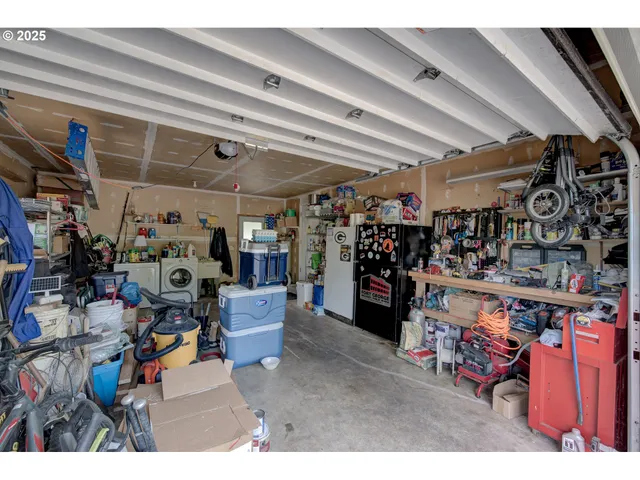 a view of a storage room with a lot of stuff