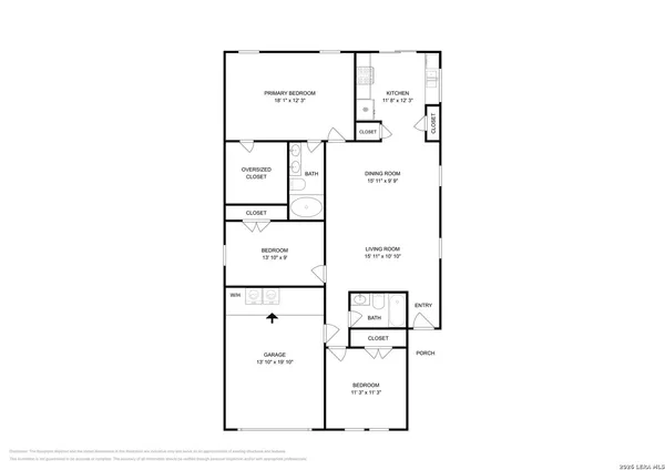 $1,389 | 2726 Candle Ridge Drive, San Antonio, TX 78244