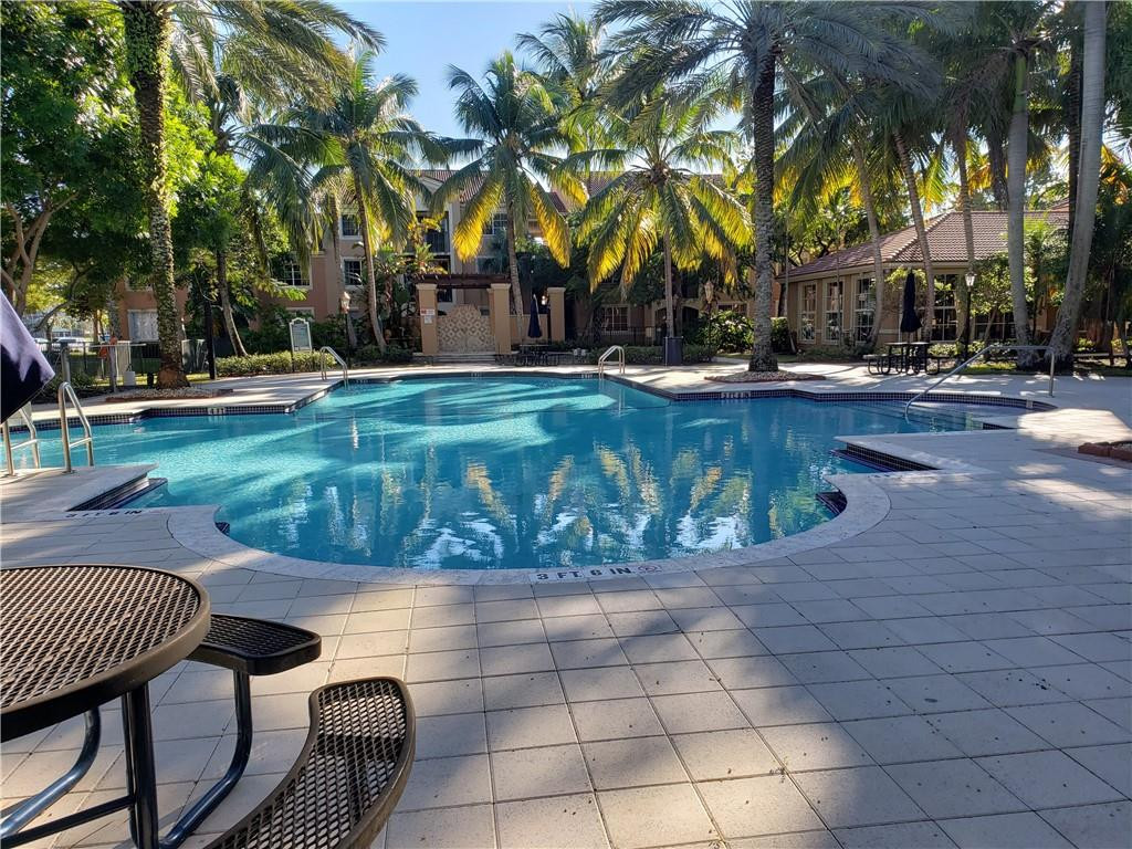7930 North Nob Hill Road, Unit 3305 Tamarac, FL 33321 - Photo 22 of 28 a view of outdoor space with swimming pool