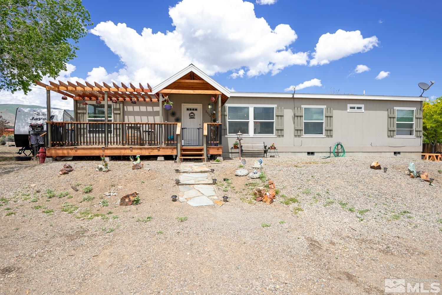 3904 Walker View Road Wellington, NV 89444 - Photo 2 of 37 a view of a terrace with a snow