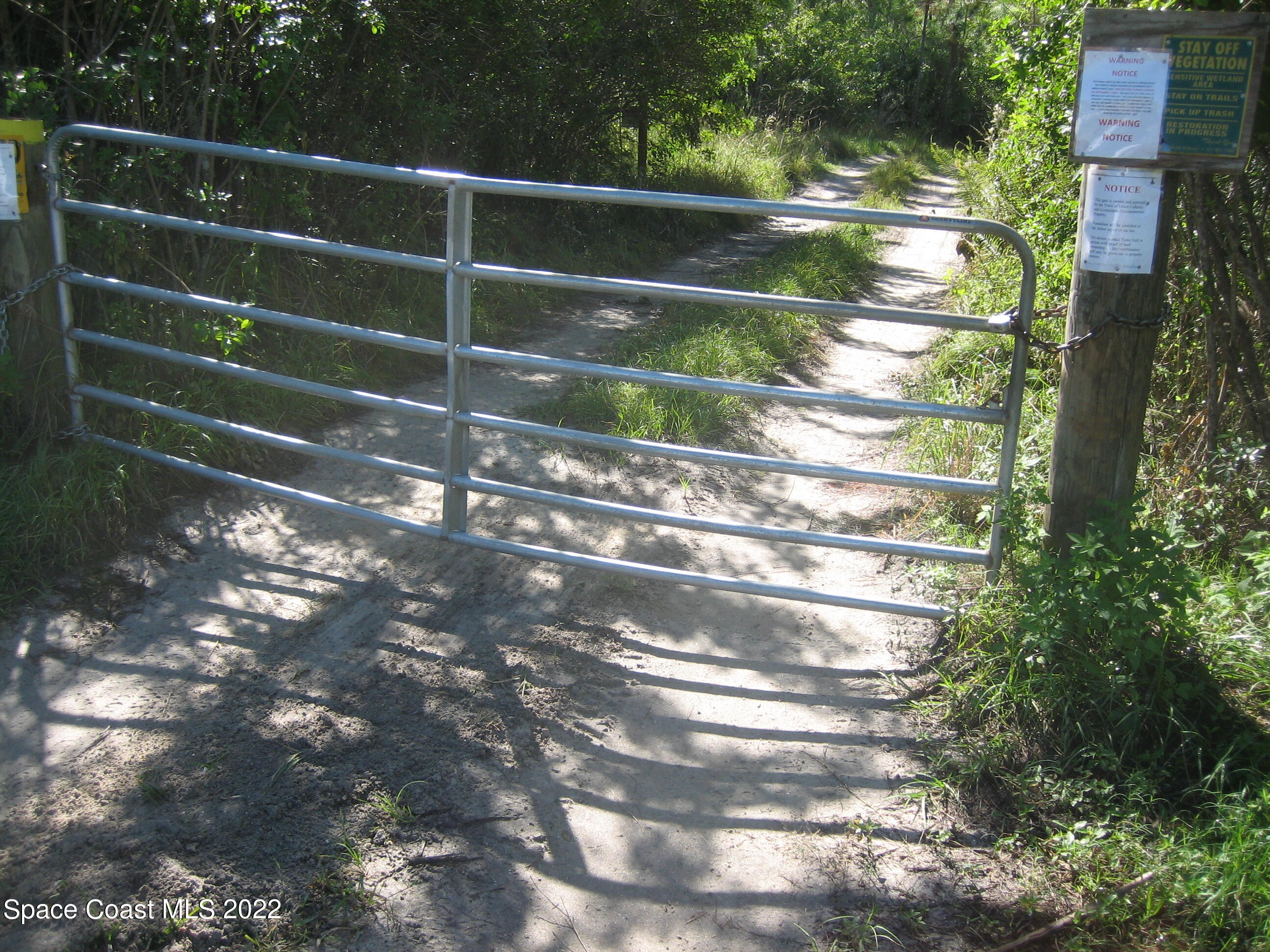 0 Unknown Road Grant Valkaria, FL 32949 - Photo 2 of 10 Grant0Gate