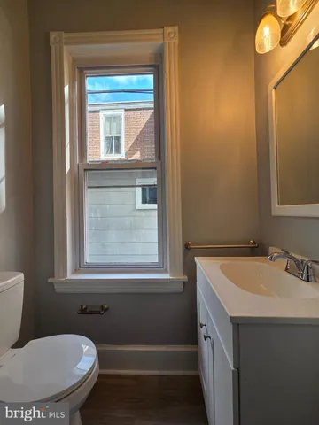 a bathroom with a sink and a toilet