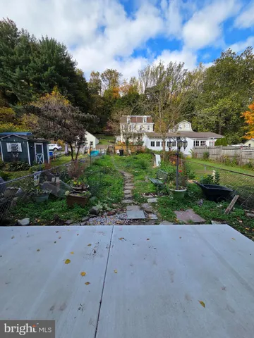 a view of a street with houses