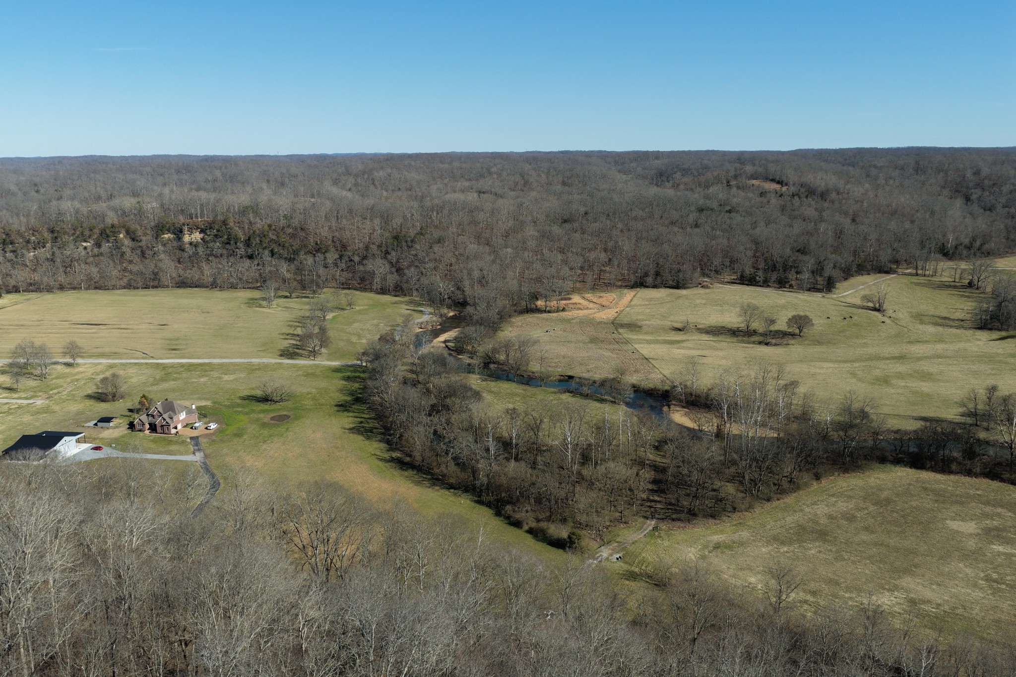 0 Old Harding Road Franklin, TN 37064 - Photo 24 of 28 a view of a dry yard with trees