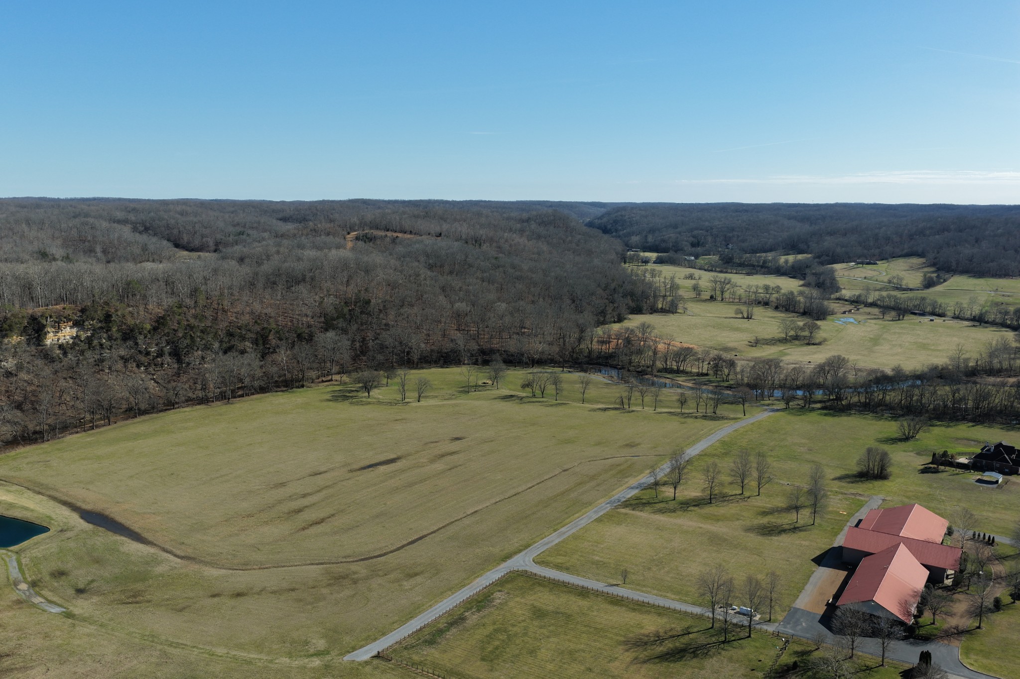 0 Old Harding Road Franklin, TN 37064 - Photo 10 of 28 an aerial view of residential houses with outdoor space