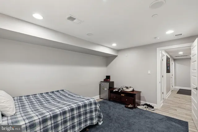 a car parked on the side of a street