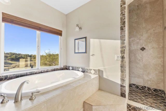 a view of a terrace with sky view