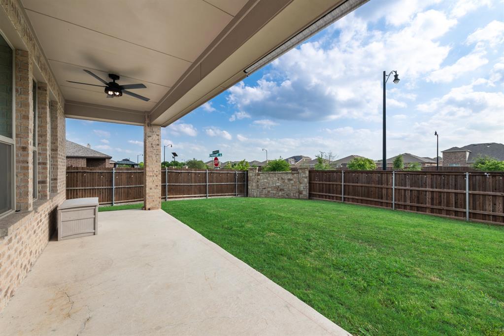 2301 Mount Olive Lane Forney, TX 75126 - Photo 27 of 36 a view of a backyard