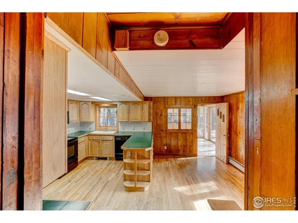 a very nice looking room with a large window