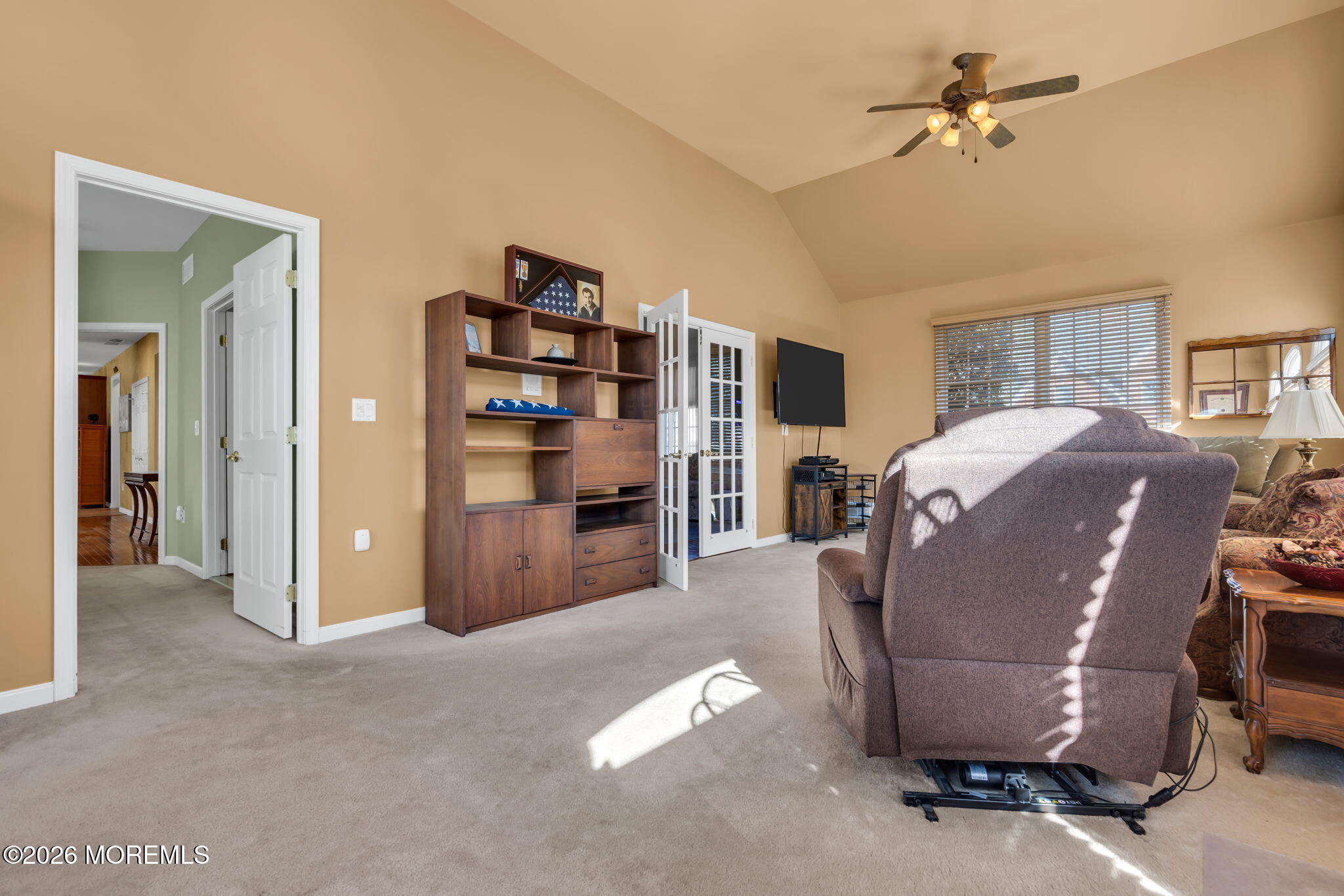 197 Benjamin Street Toms River, NJ 08755 - Photo 12 of 49 a living room with furniture and a ceiling fan
