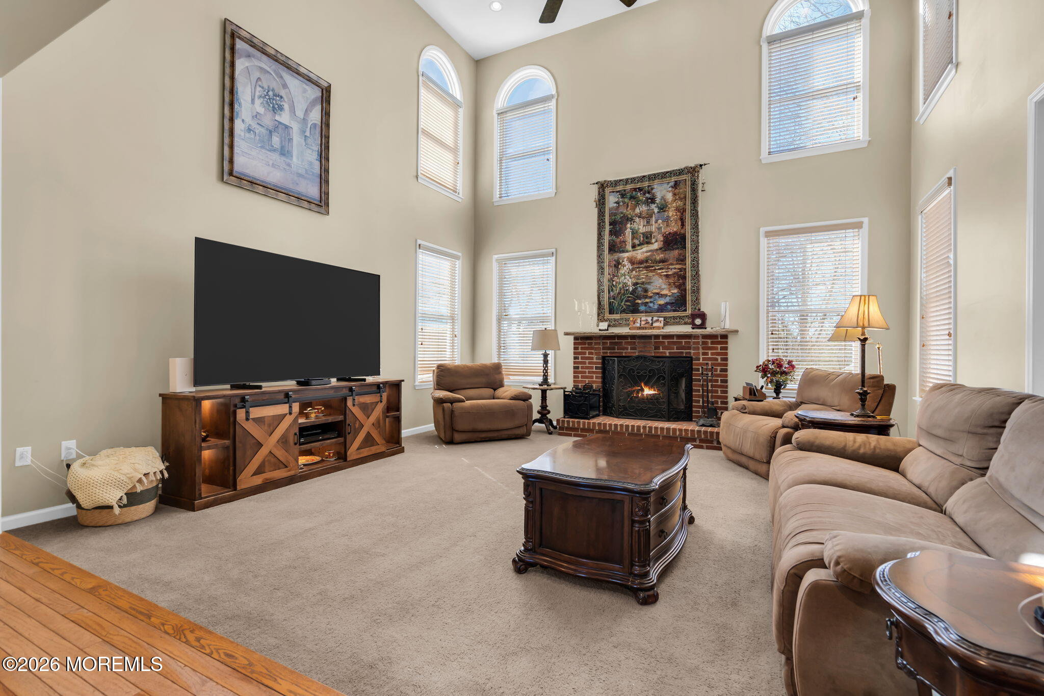 197 Benjamin Street Toms River, NJ 08755 - Photo 17 of 49 a living room with furniture and a flat screen tv