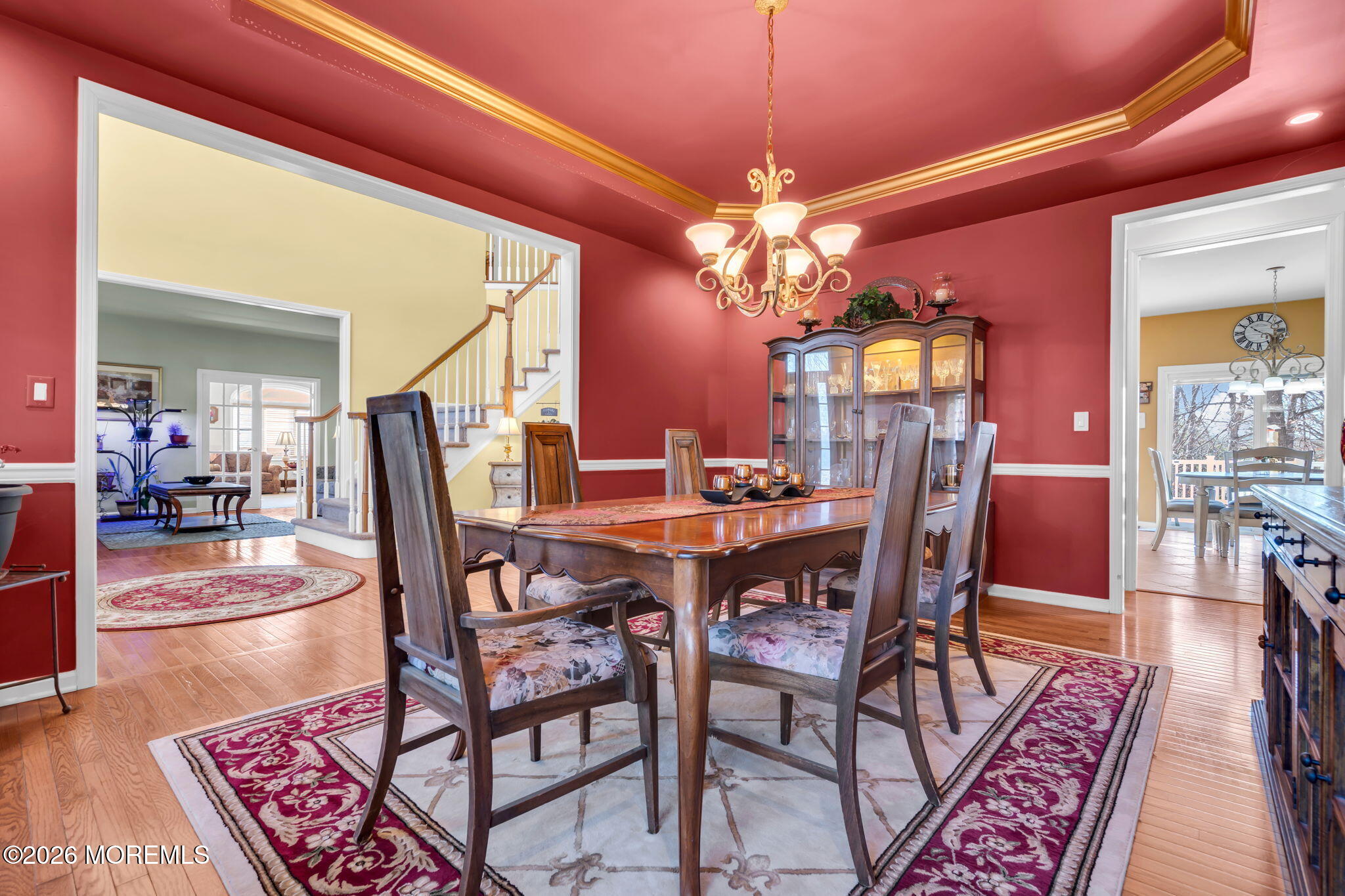 197 Benjamin Street Toms River, NJ 08755 - Photo 5 of 49 a view of a dining room with furniture and chandelier