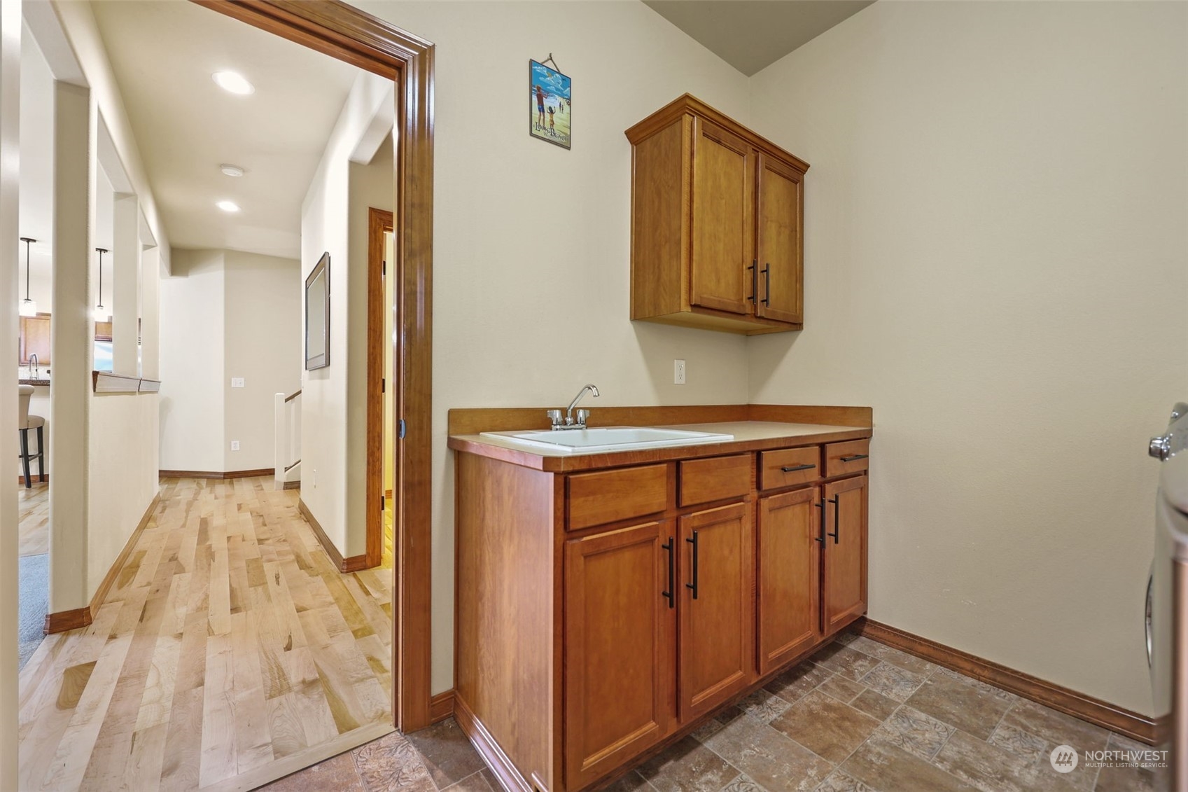 3206 172 Street Southeast Bothell, WA 98012 - Photo 18 of 35 a bathroom with a sink and a mirror