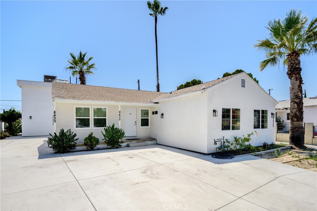 8435 Rincon Avenue Sun Valley, CA 91352 - Photo 1 of 61 a front view of a house with a yard