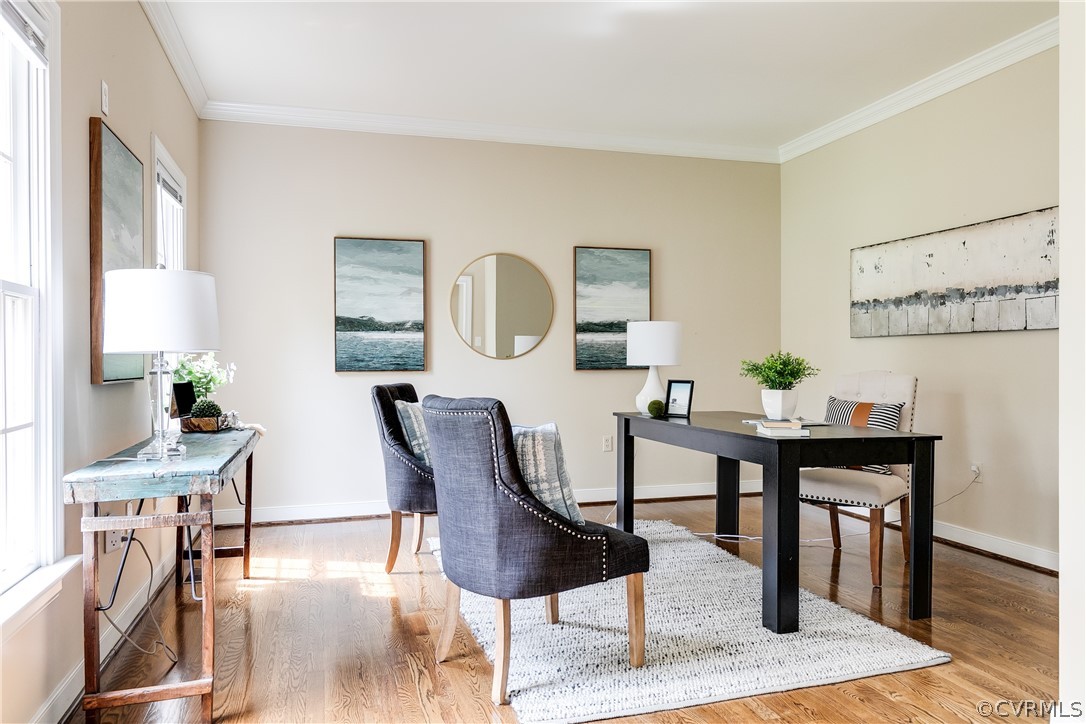 5304 West Shore Road Midlothian, VA 23112 - Photo 5 of 47 a view of a dining room with furniture