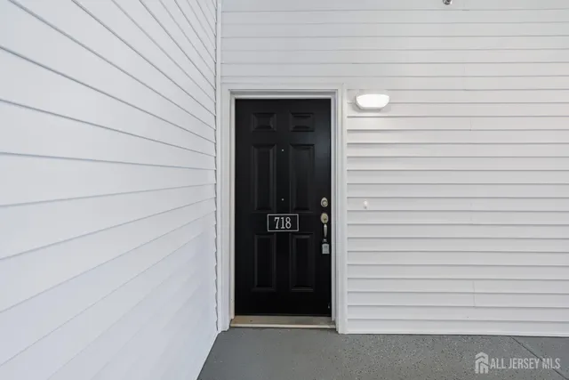 a view of front door