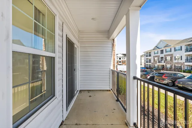 a house view with a outdoor space