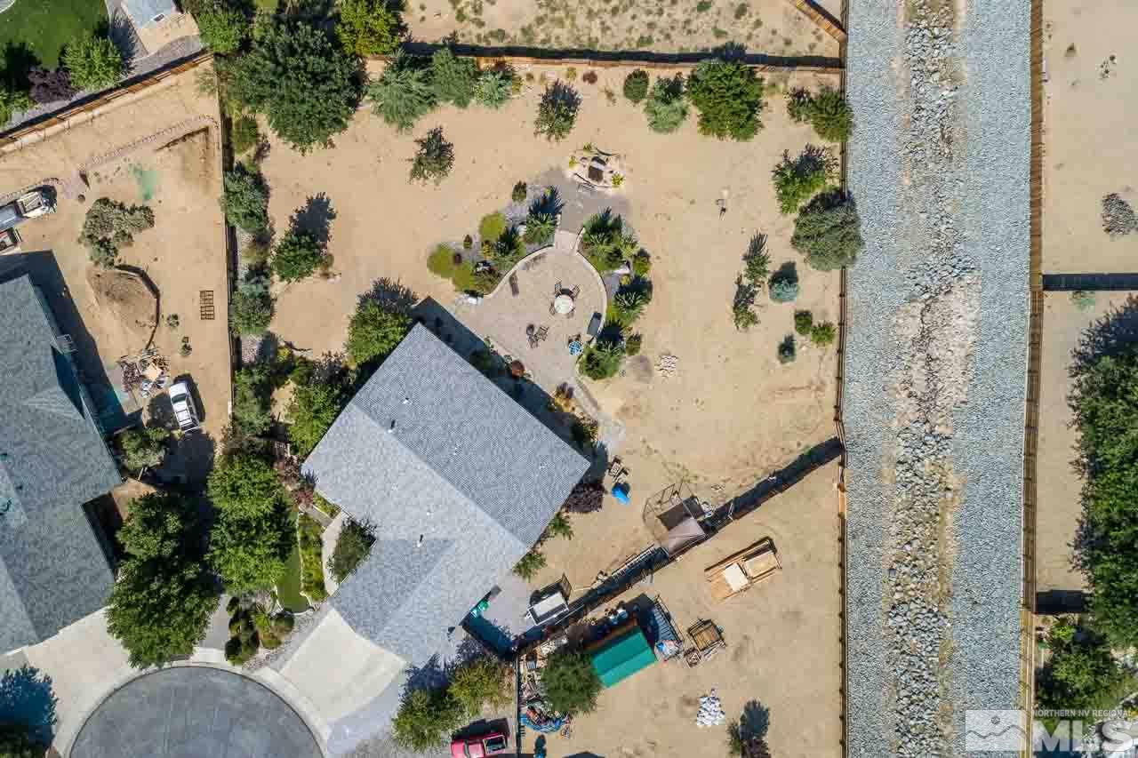 2139 Inca Dove Court Sparks, NV 89441 - Photo 23 of 25 an aerial view of a house with a yard and garden