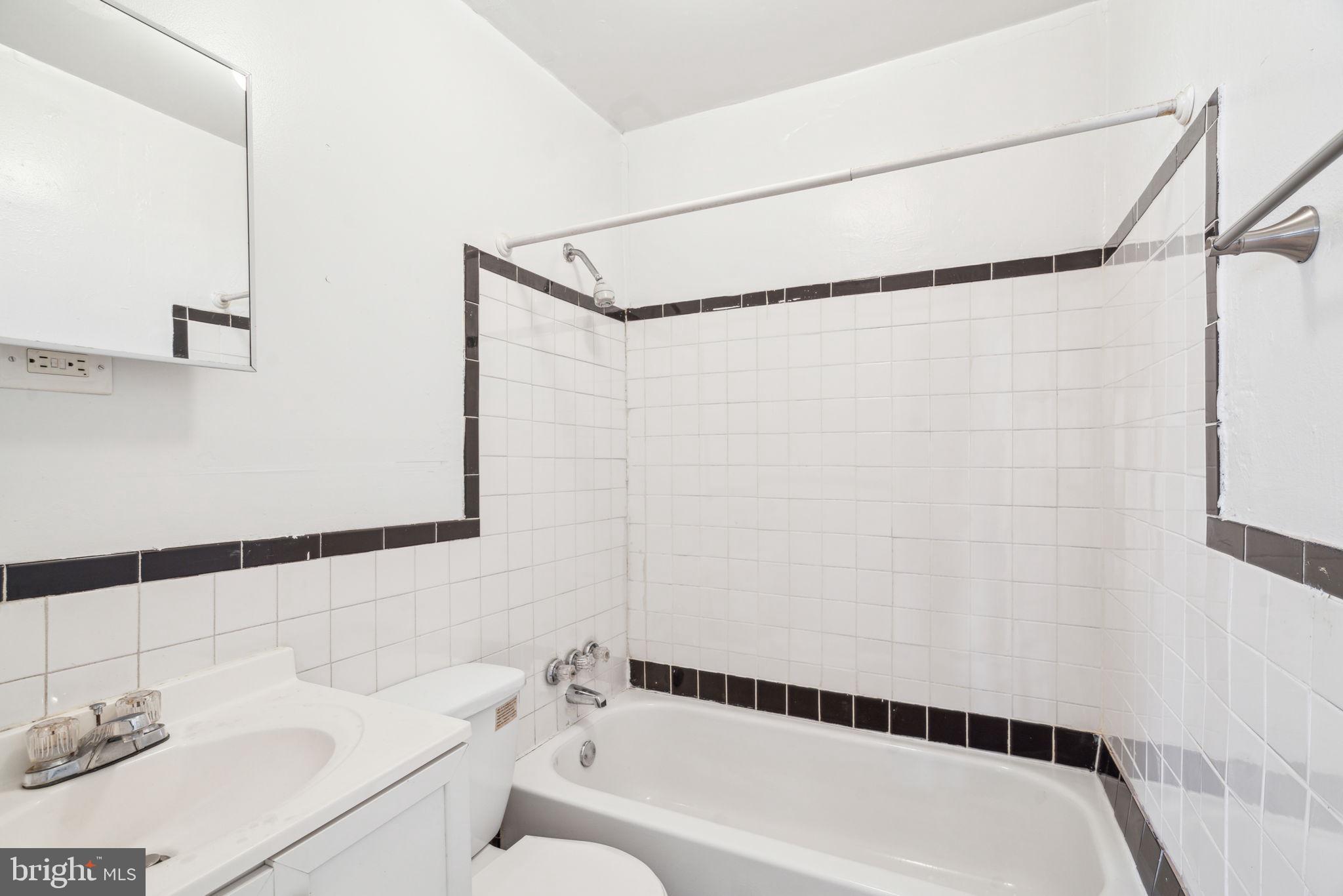101 Pleasant Street Philadelphia, PA 19119 - Photo 11 of 43 a bathroom with a sink and a shower