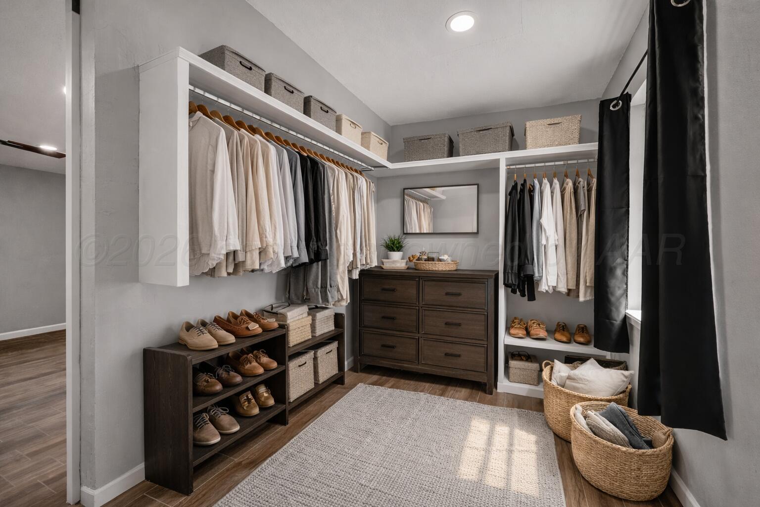 3411 Kingston Road Amarillo, TX 79109 - Photo 29 of 36 Primary Closet Inspiration Photo