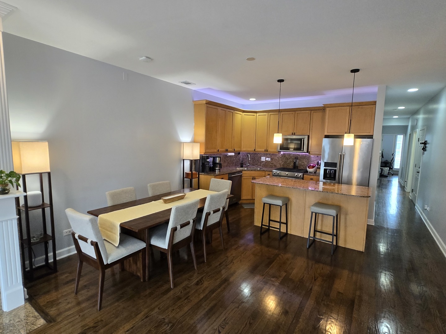 1915 South State Street, Unit 3 Chicago, IL 60616 - Photo 8 of 29 a view of a dining room with furniture window and wooden floor