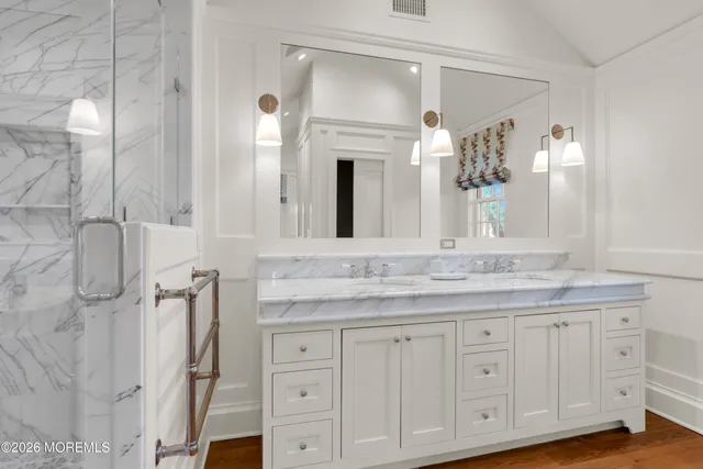 a view of city and ocean