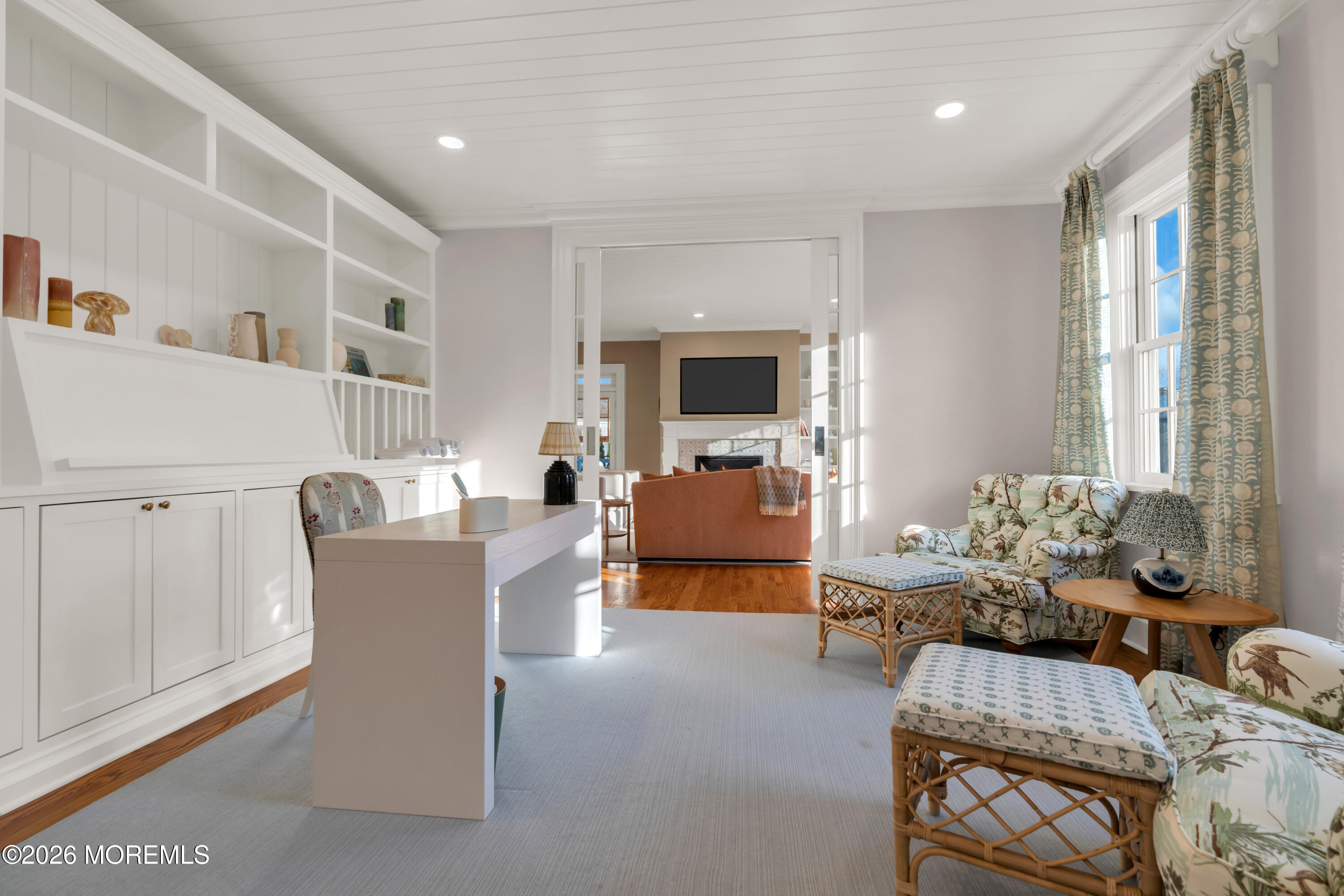 117 Madison Avenue Spring Lake, NJ 07762 - Photo 48 of 96 a living room with furniture and a large window