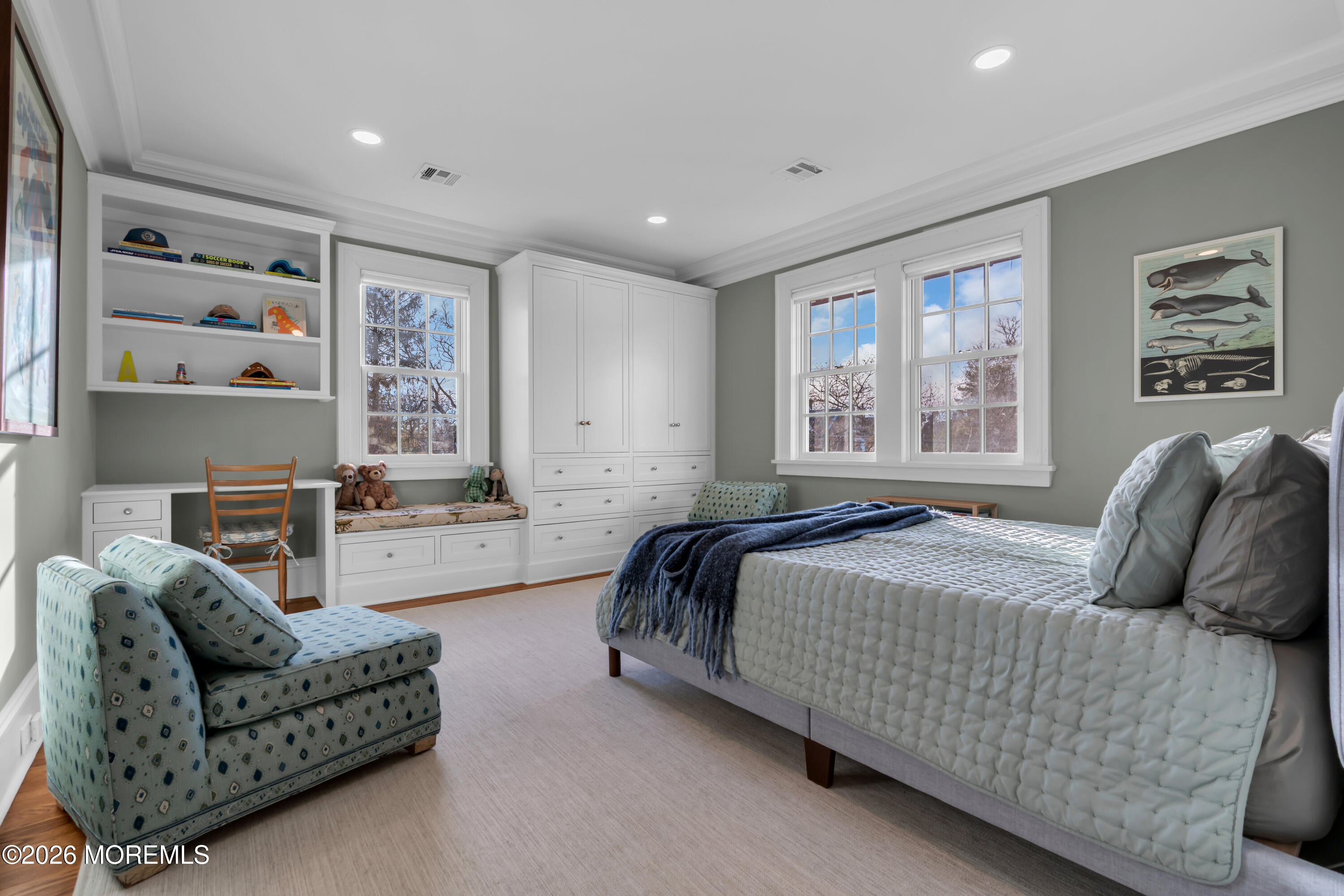 117 Madison Avenue Spring Lake, NJ 07762 - Photo 78 of 96 a bedroom with bed couch and window