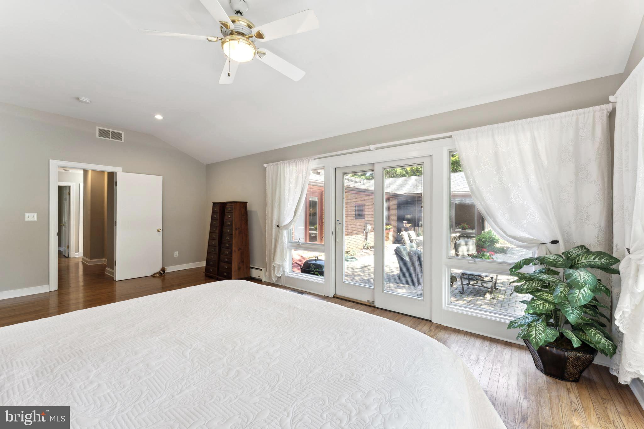 2034 Chesapeake Road Annapolis, MD 21409 - Photo 23 of 60 Primary Bedroom overlooks the patio and backyard