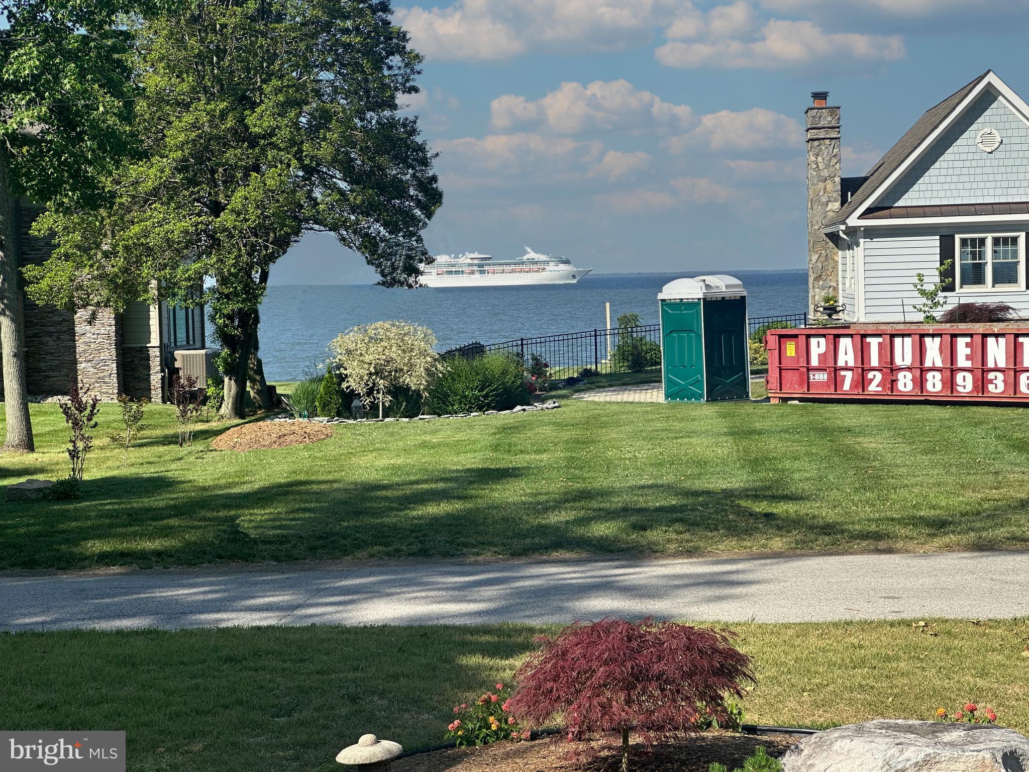 2034 Chesapeake Road Annapolis, MD 21409 - Photo 55 of 60 Nothing to do but watch the ships go by...