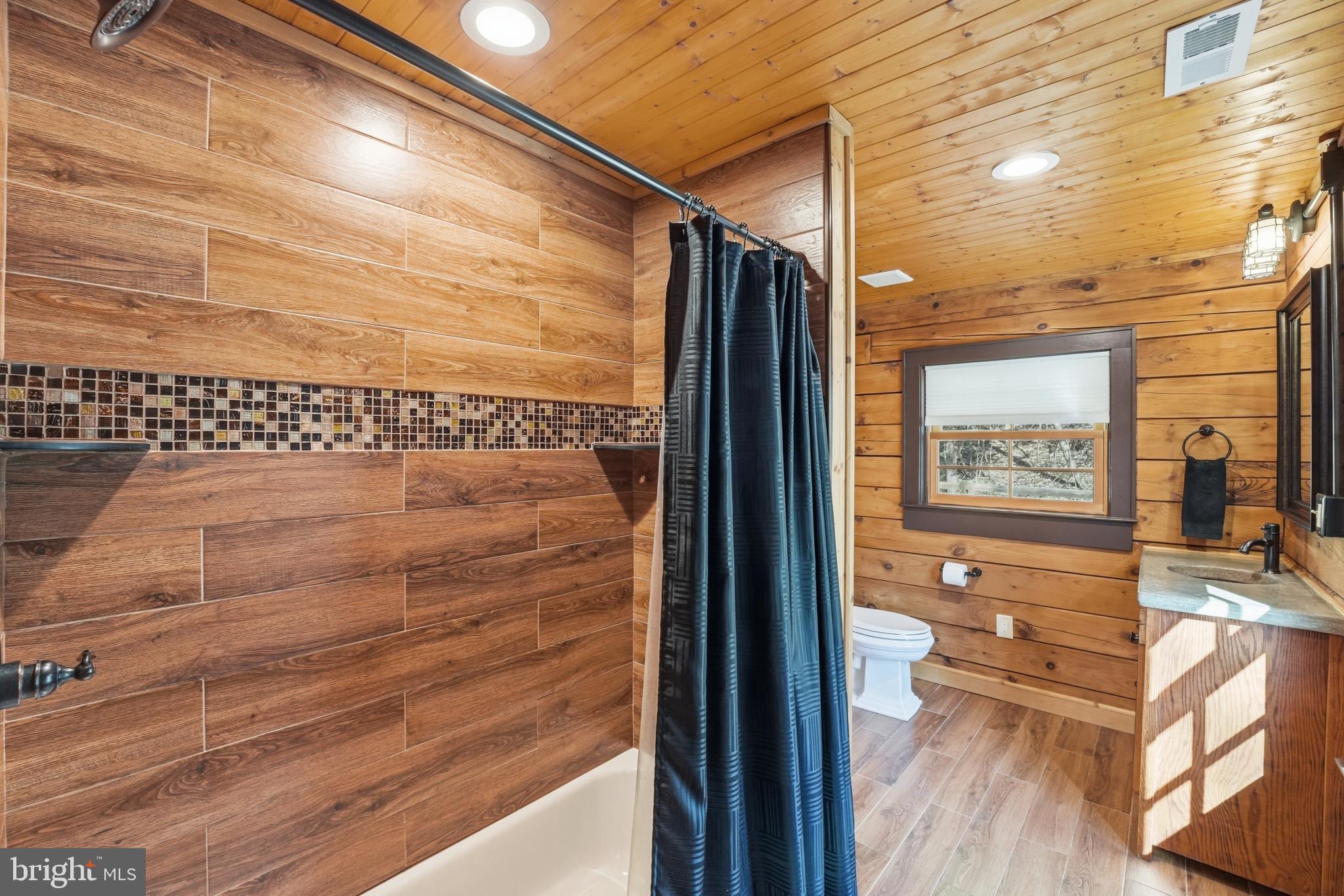 5276 Free State Road Marshall, VA 20115 - Photo 33 of 61 Rustic charm meets modern comfort in this bath.