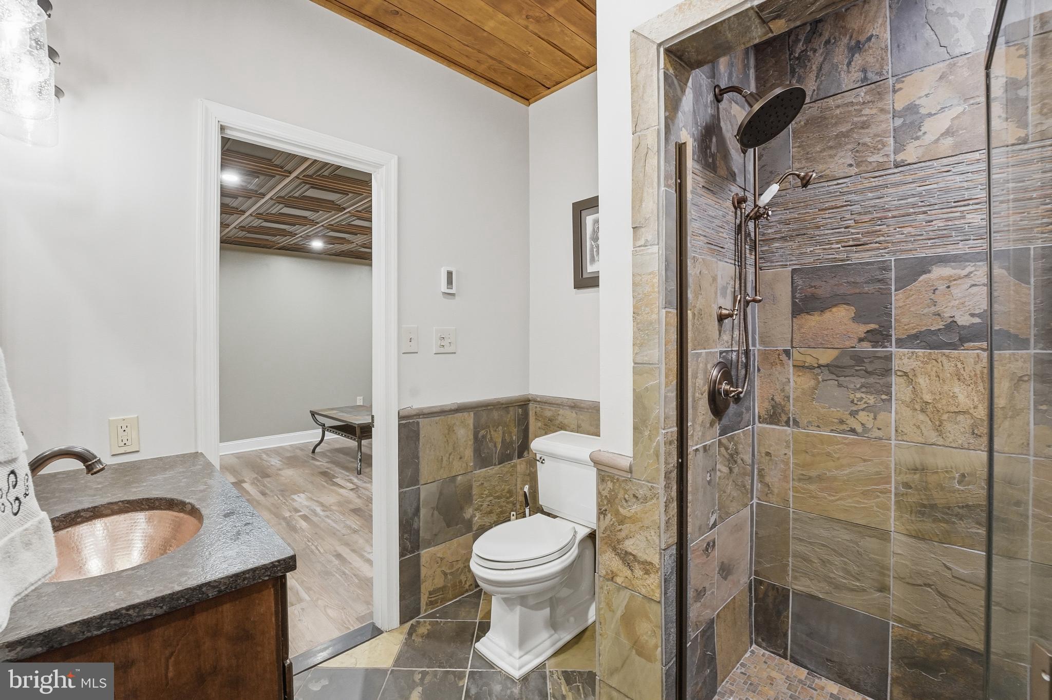 5276 Free State Road Marshall, VA 20115 - Photo 42 of 61 Full bath, 3 shower heads, heated floors