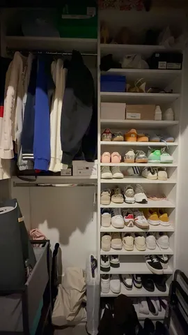 a room with wine cabinets