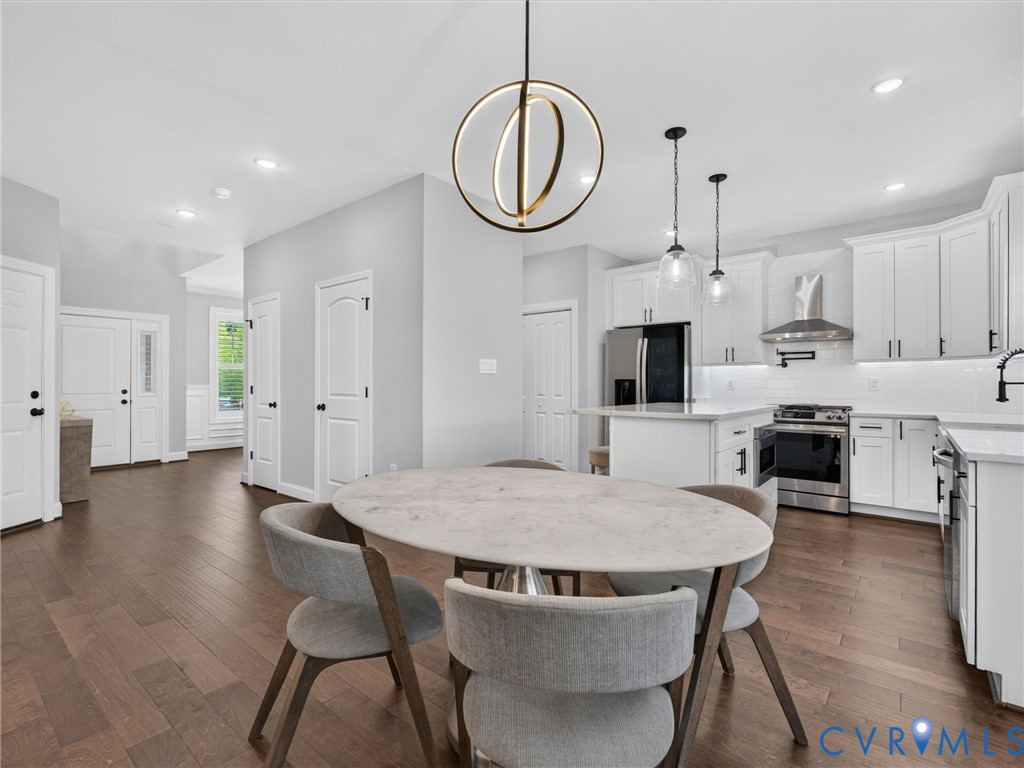 9011 Midway Road Henrico, VA 23229 - Photo 26 of 65 Open-concept living space with wood-finish floorin