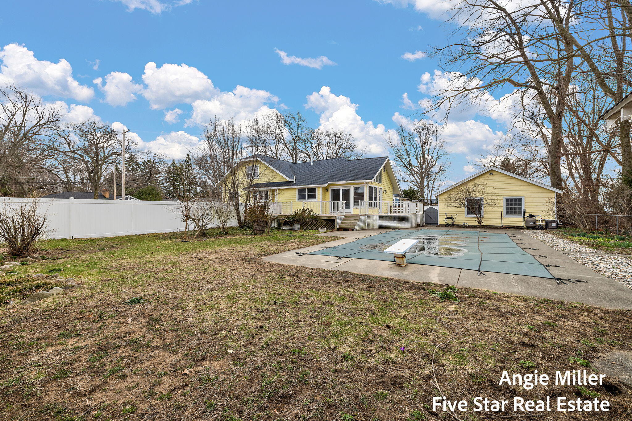 211 Williams Street Spring Lake, MI 49456 - Photo 7 of 67 back of home from yard