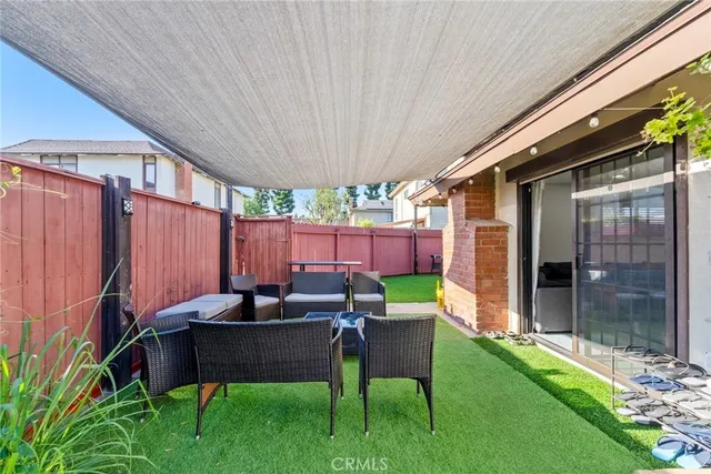 a street view with tall buildings