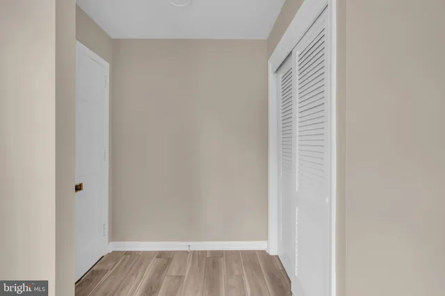 a view of wooden floor