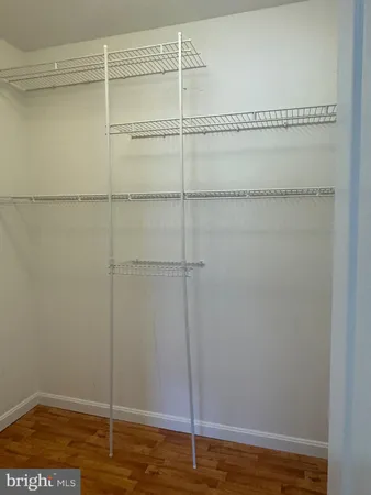 a room with a hardwood