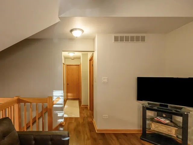 view of living room with furniture and a flat screen tv