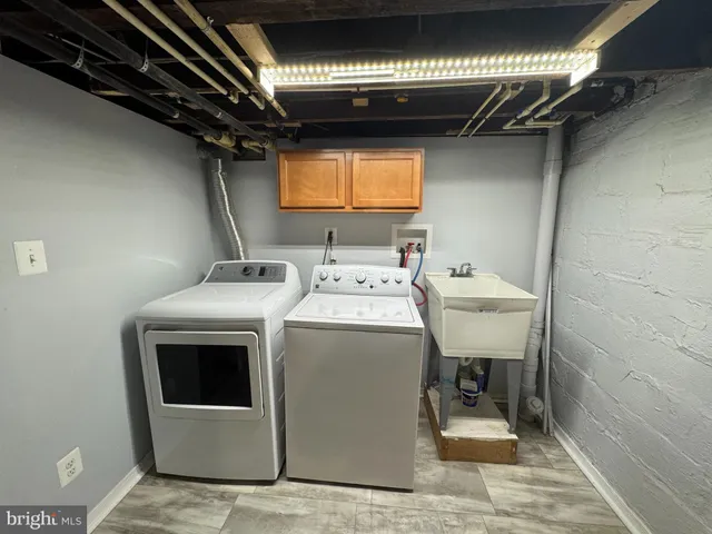 a room with furniture