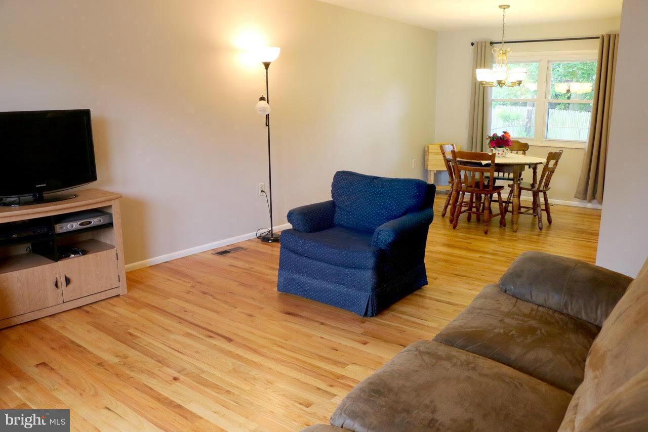 1905 Hawthorne Road Edgewood, MD 21040 - Photo 5 of 15 Living Room with Refinished Hardwood Floors