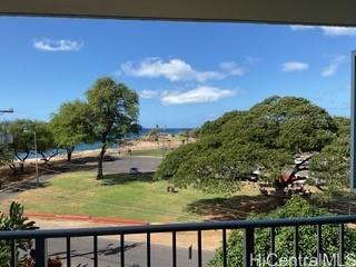 85-003 Pokai Bay Street, Unit 403 Waianae, HI 96792 - Photo 6 of 22 a view of a lake from a balcony