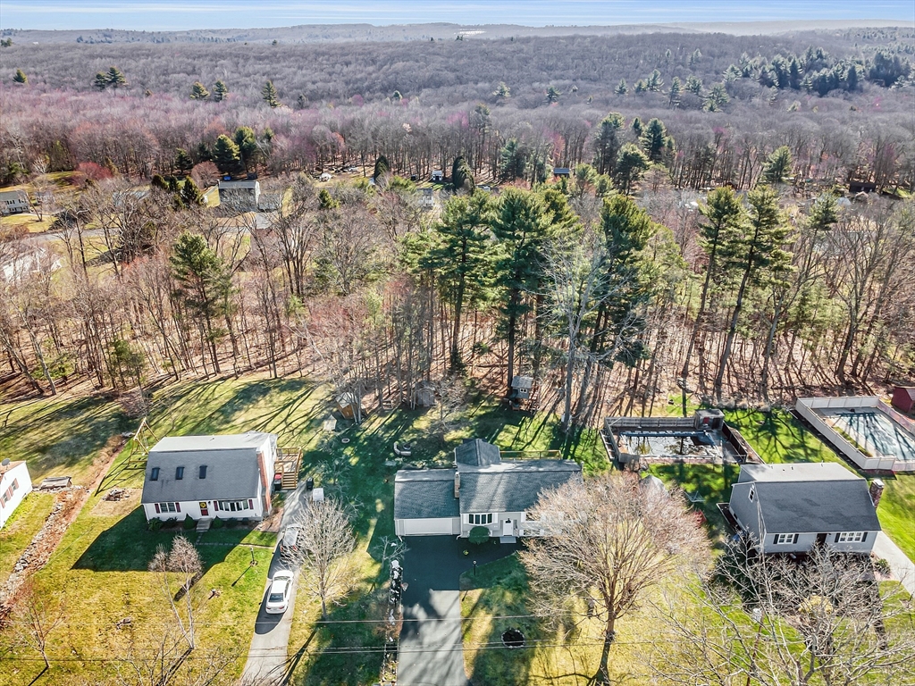 24 George Street Charlton, MA 01507 - Photo 42 of 42 an aerial view of residential houses with outdoor space